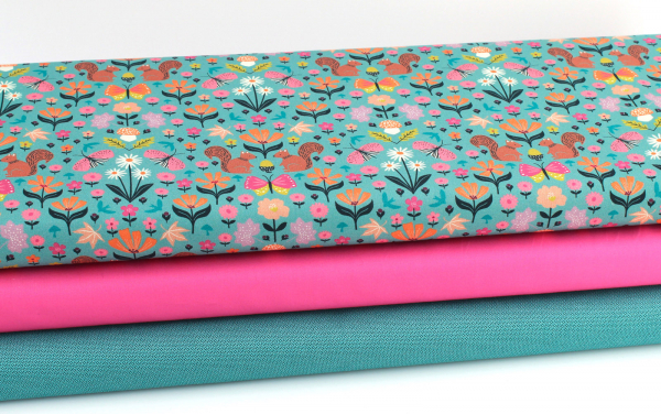 Designer- Baumwollstoff Woodland Wander (10 cm)